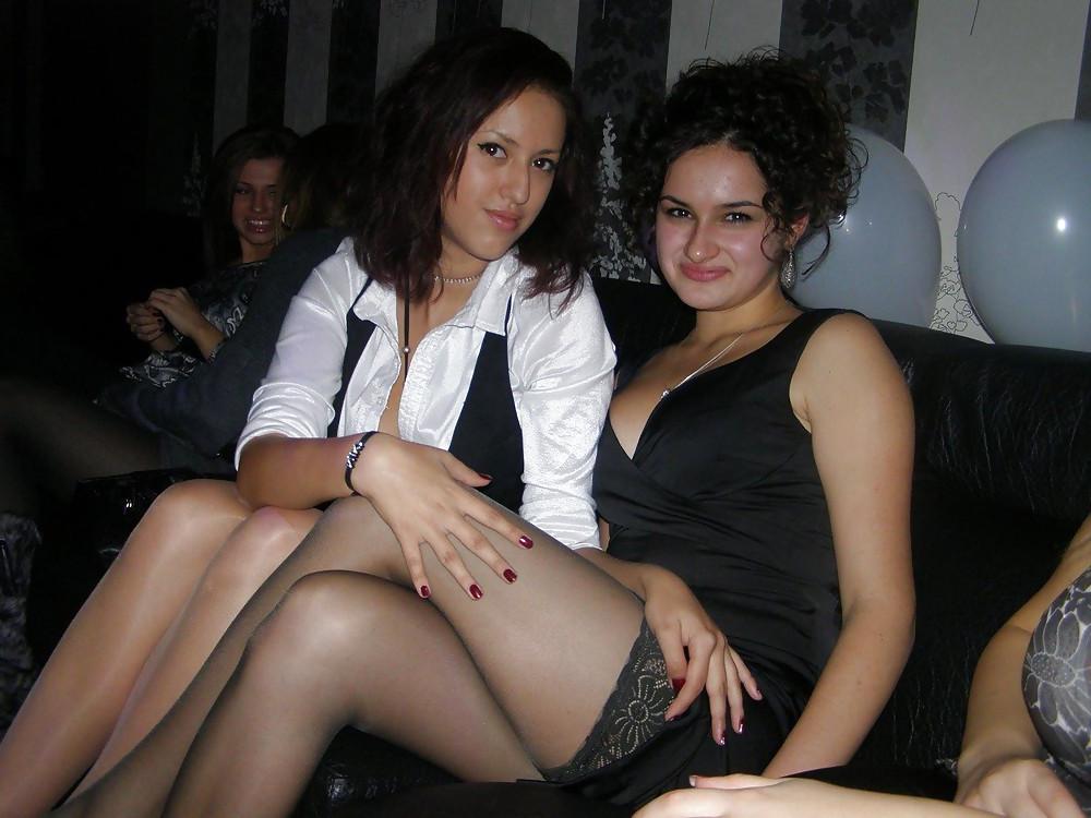 25P Amateur stocking tops