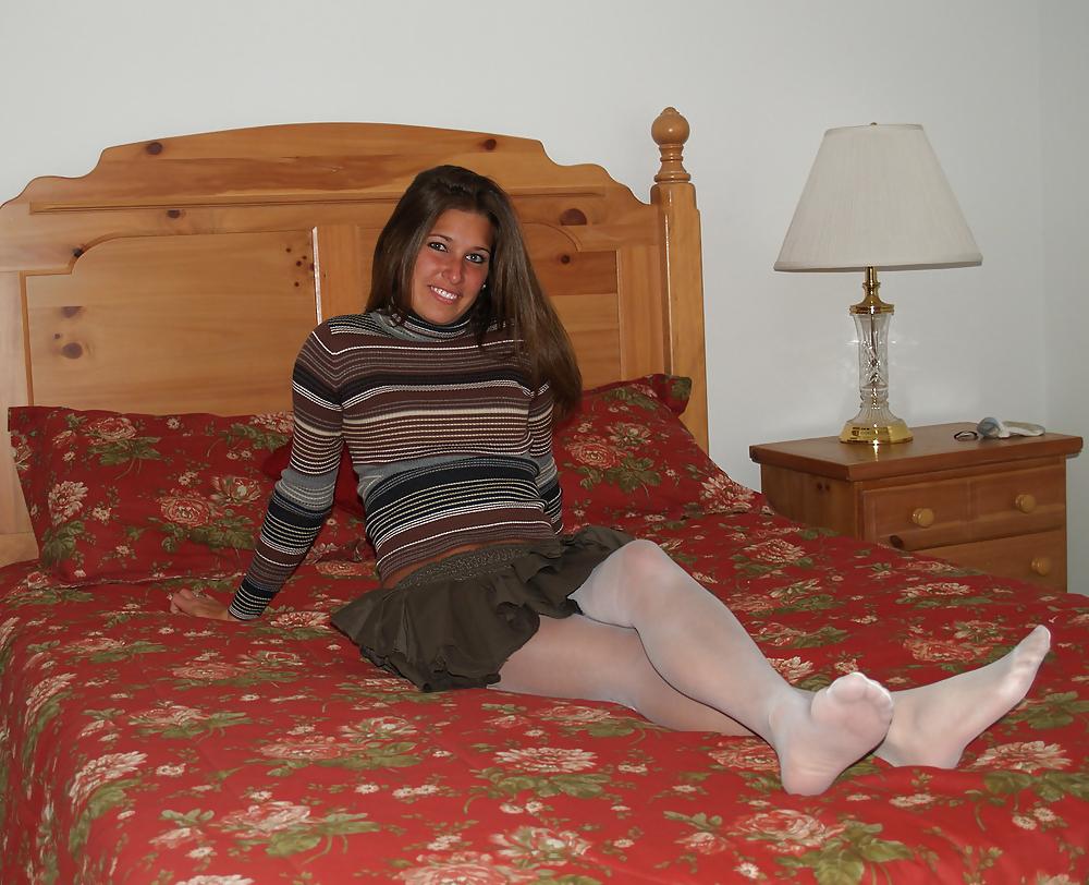 25P Amateur Girls Nylon Feet 13