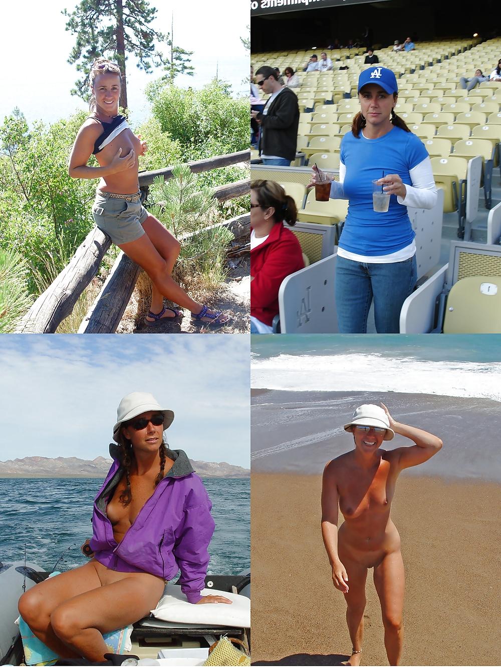 19P Dressed Undressed Amateur Wives and Milfs