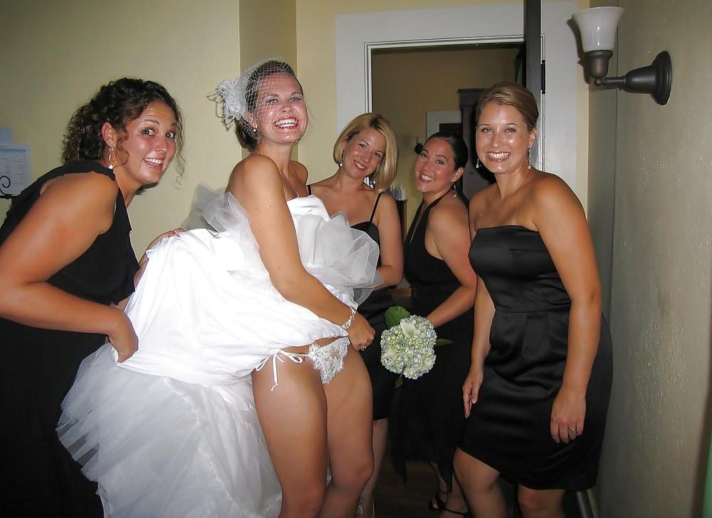 24P Amateur babes wearing white panties.