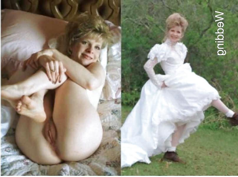 25P Real Amateur Brides Dressed Undressed