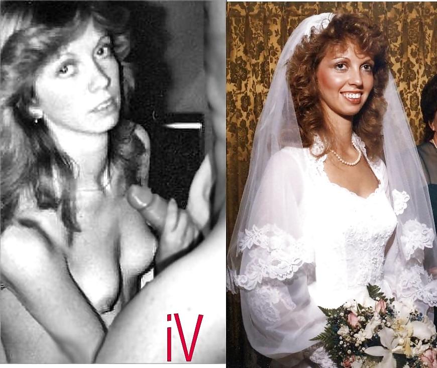 25P Real Amateur Brides Dressed Undressed