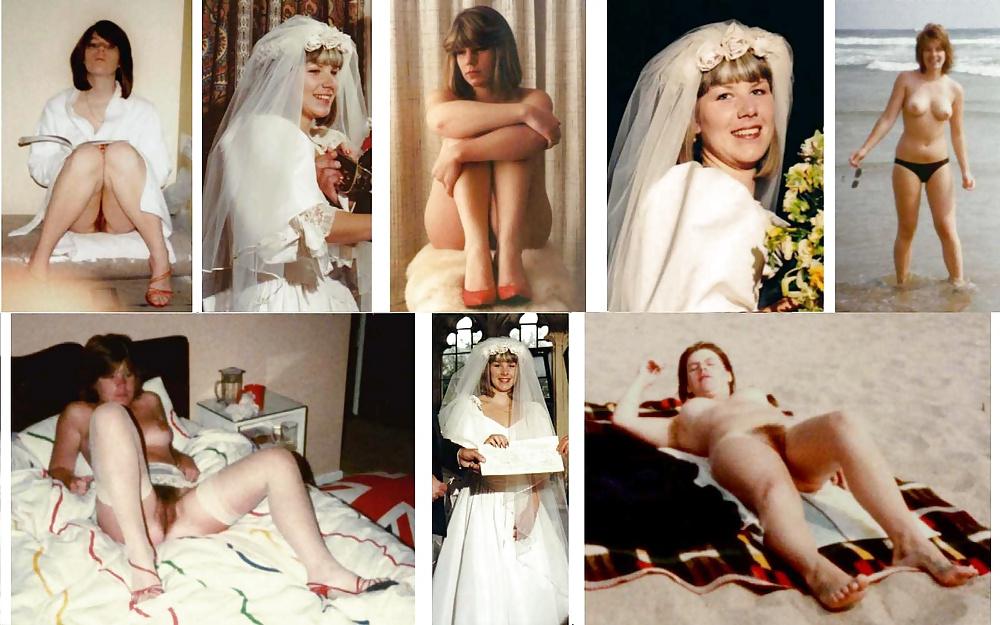 25P Real Amateur Brides Dressed Undressed