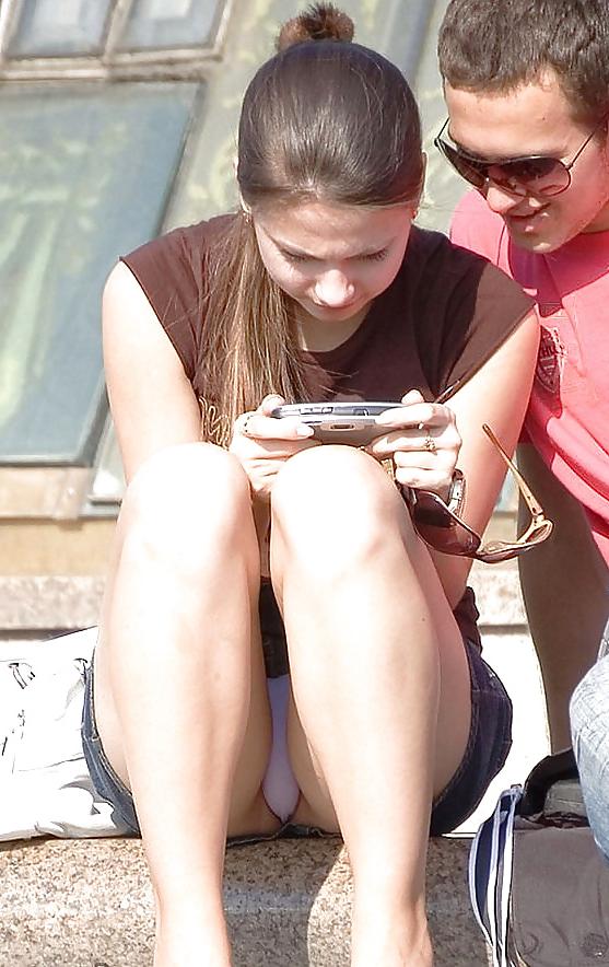 25P Upskirt Flashing #rec Amateur showing pussy PublicNudity 14