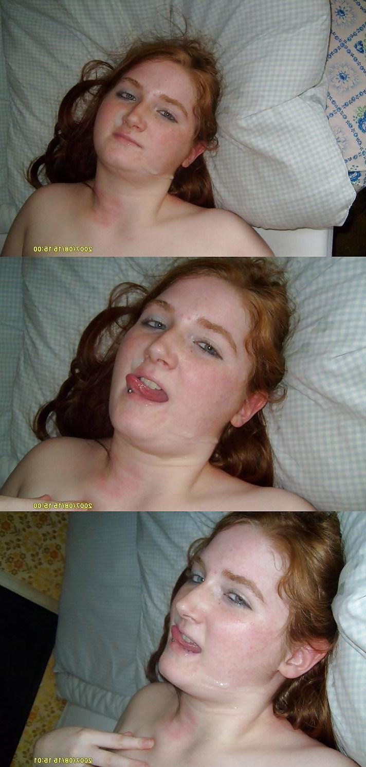 25P Young german redhead wife (amateur)