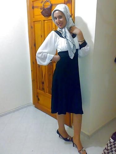 25P Turkish Hijab Nylon High Heels Sexy Amateur 