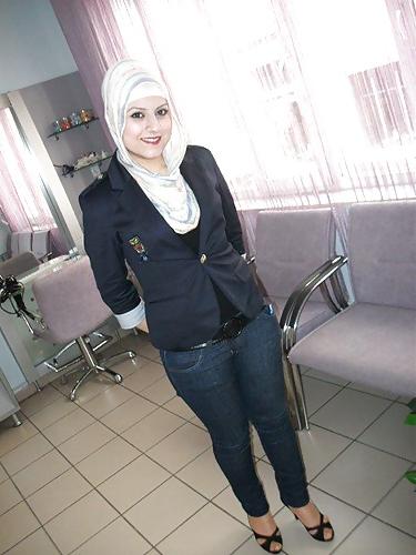 25P Turkish Hijab Nylon High Heels Sexy Amateur 