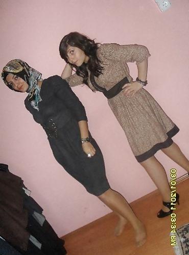 25P Turkish Hijab Nylon High Heels Sexy Amateur 
