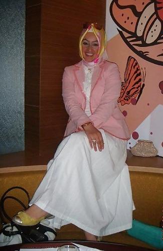 25P Turkish Hijab Nylon High Heels Sexy Amateur 