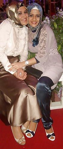 25P Turkish Hijab Nylon High Heels Sexy Amateur 