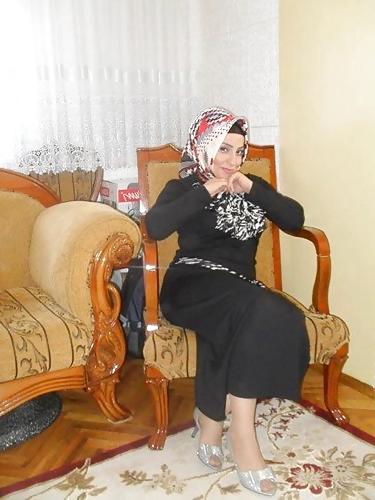 25P Turkish Hijab Nylon High Heels Sexy Amateur 