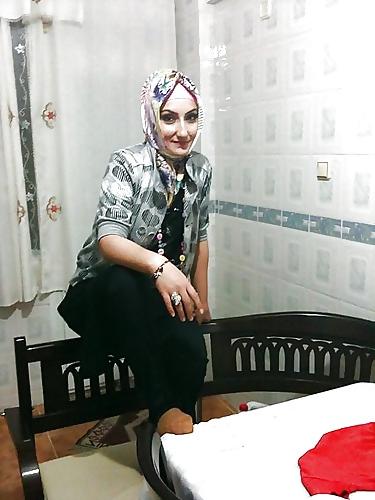25P Turkish Hijab Nylon High Heels Sexy Amateur 