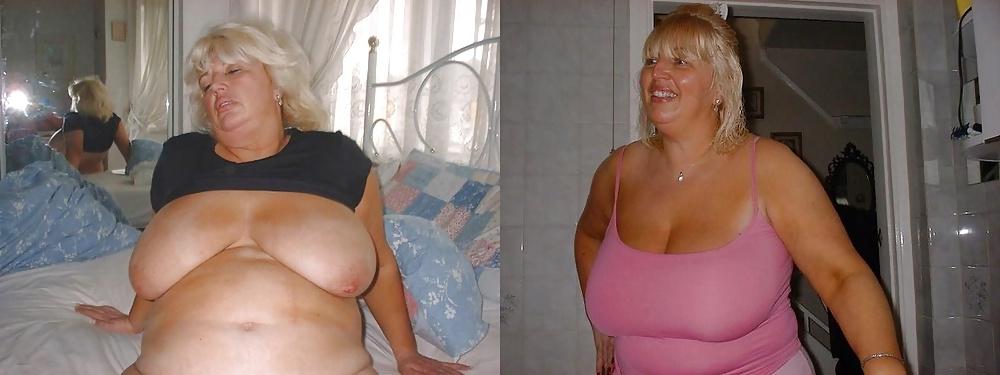 25P Some hot milf dressed undressed amateur mix
