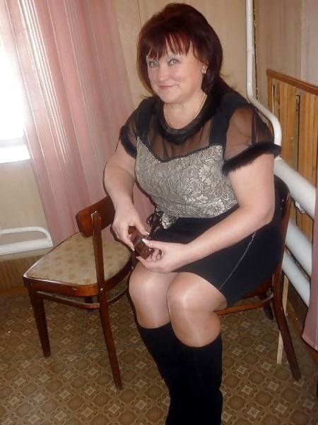 25P Russian mature women! Amateur! 