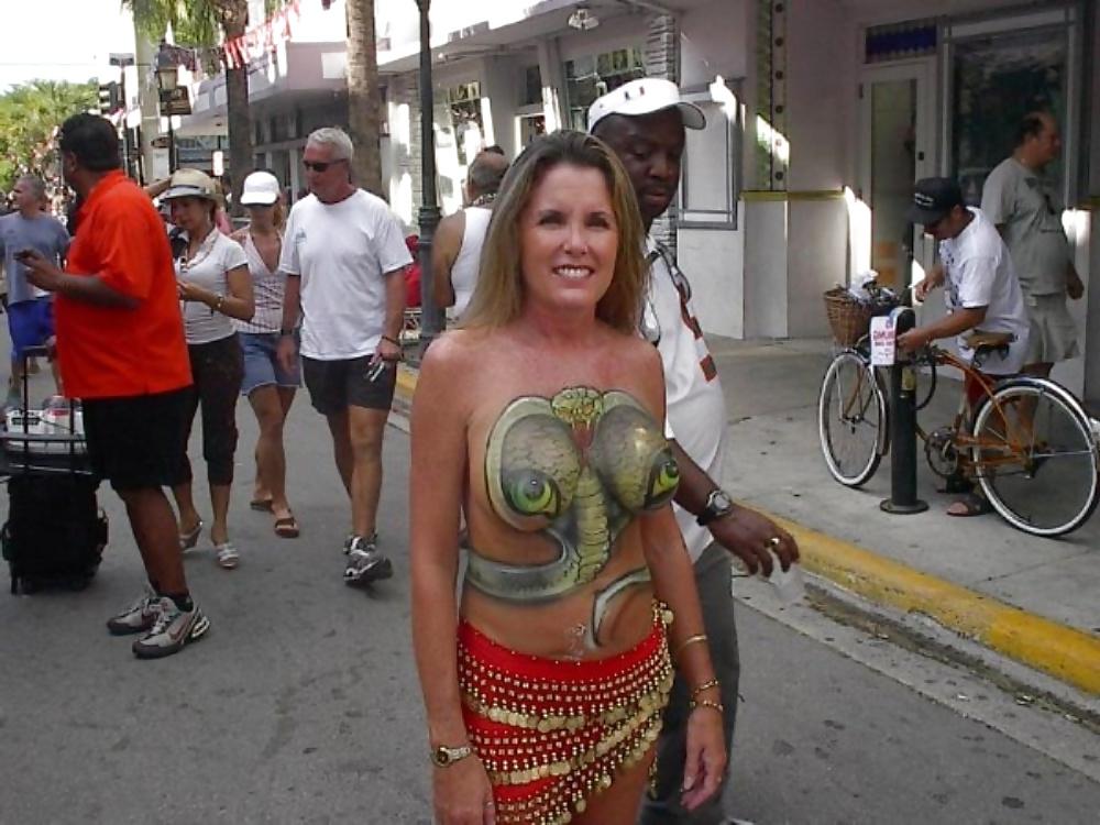 24P Amateur matures out and about with their tits hanging out 8