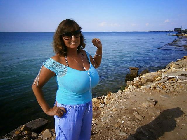 25P Sexy Mature Big Boobs! Amateur!