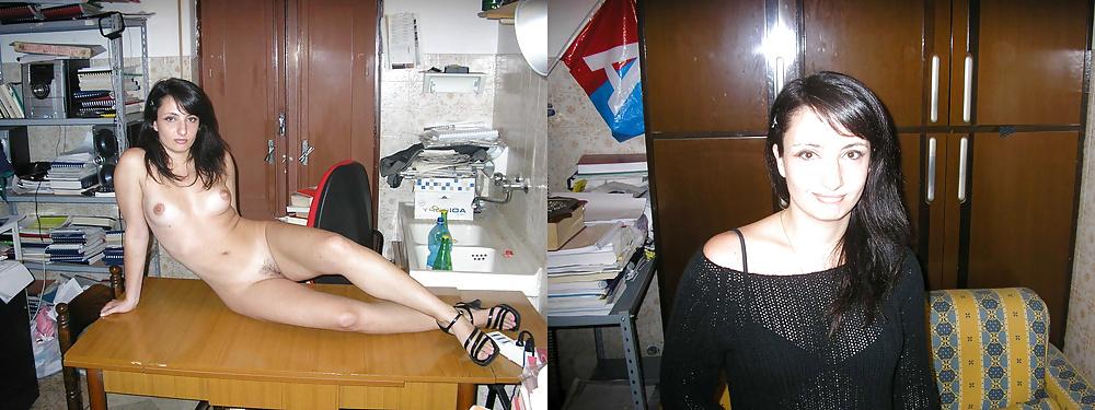 25P Amateur Girls Dressed and Undressed