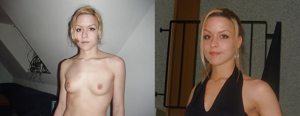 25P Amateur Girls Dressed and Undressed