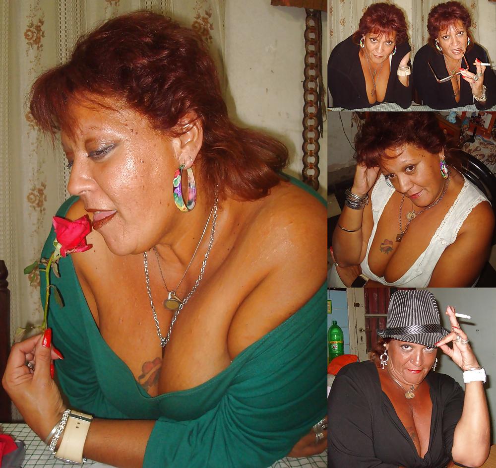 8P Alluring Granny! (GILF. Cleavage, Non-Nude)