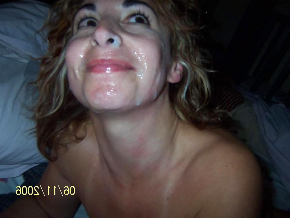 25P Amateur cumshots facial