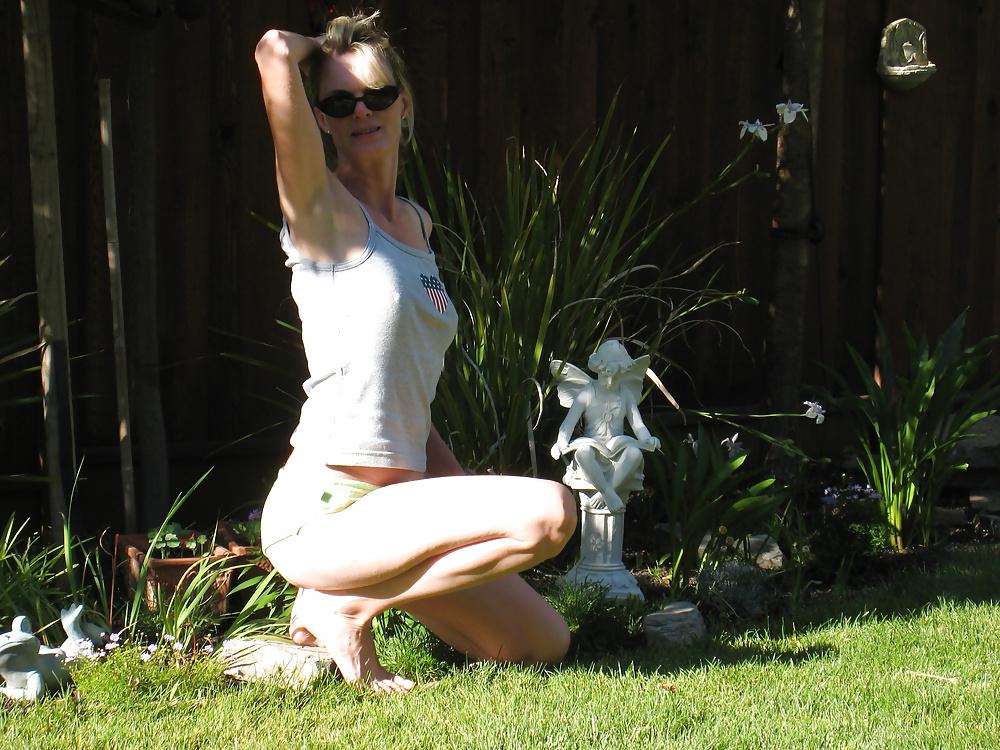 25P MORE Hot Blonde skinny Amateur MILF wife