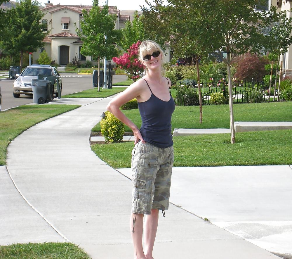 25P MORE Hot Blonde skinny Amateur MILF wife