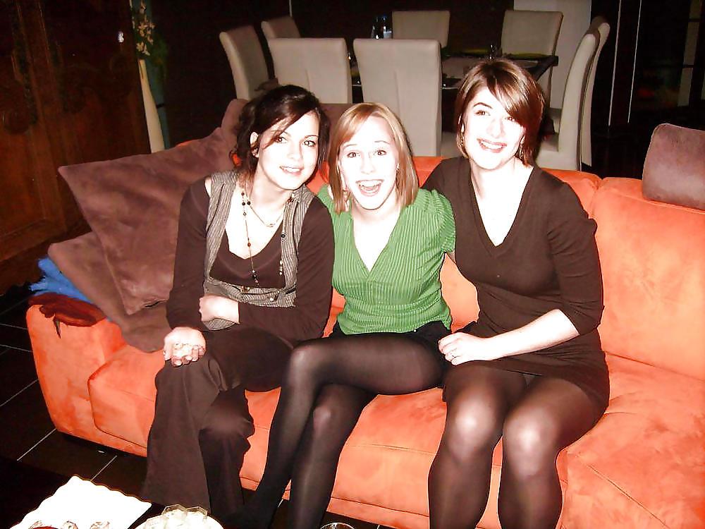 18P Amateur black stocking & pantyhose