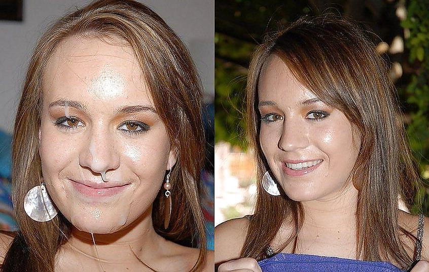 25P Before and after blowjob and cumshot. Amateur.
