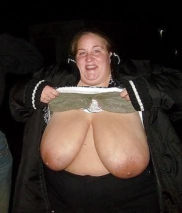 25P Amateur BBW tits huge hanging udders