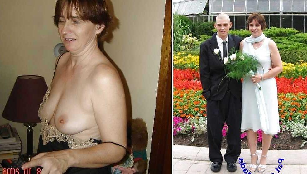 25P Real Amateur Brides - Dressed & Undressed 4