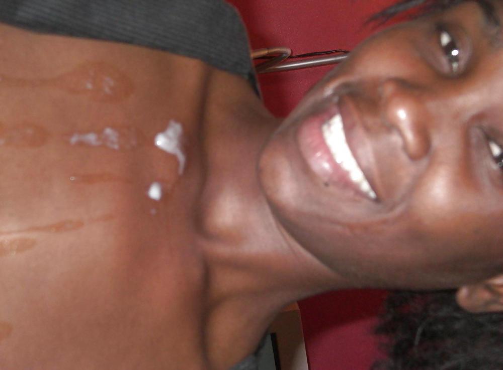 25P Amateur ebony facial
