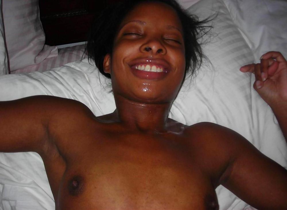 25P Amateur ebony facial