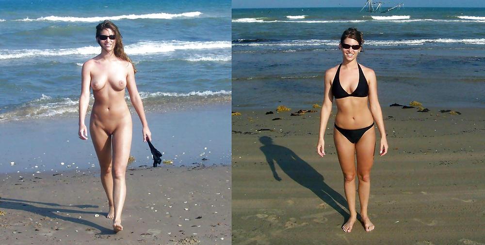 25P Real Amateur Wives & Girlfriends - Swimsuits & Then Naked