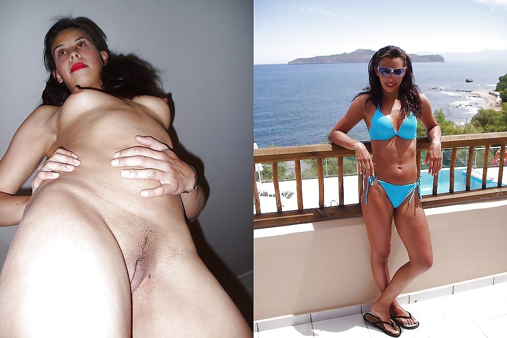 25P Real Amateur Wives & Girlfriends - Swimsuits & Then Naked