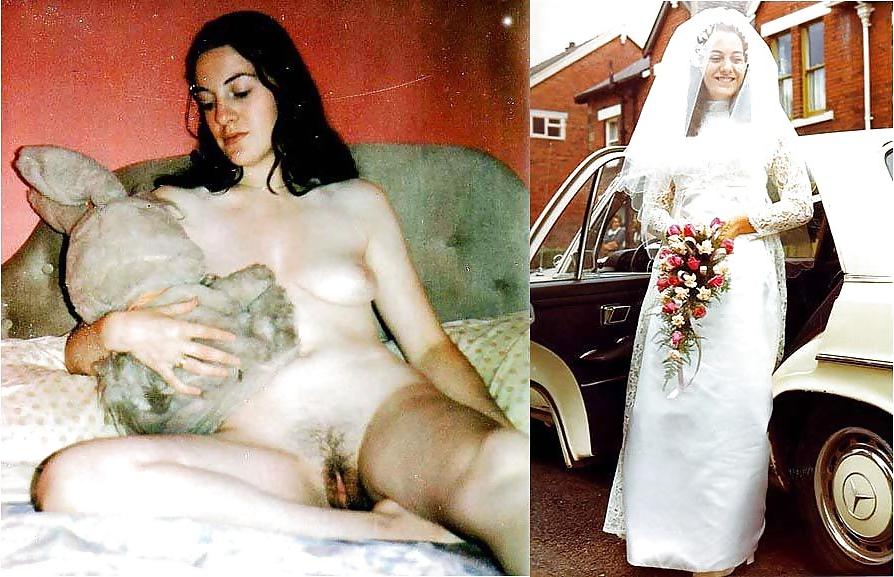 25P Real Amateur Brides - Dressed & Undressed 7