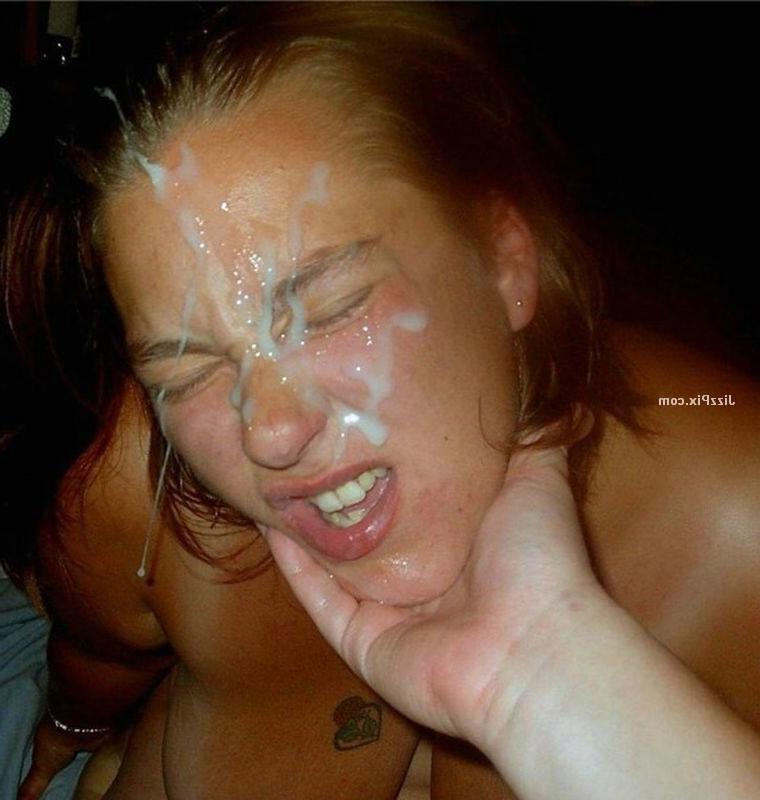 15P Real amateur girlfriends taking cum facials