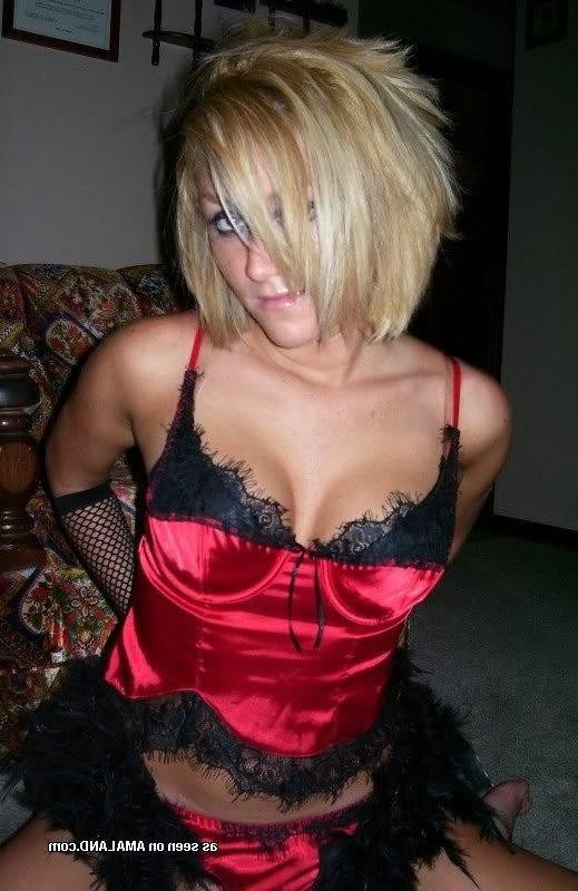 15P Amateur blonde wife teasing on camera