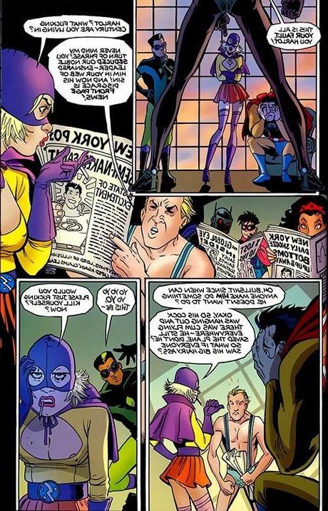 12P Alluring Wonderwoman gets captured and bursts orgasm