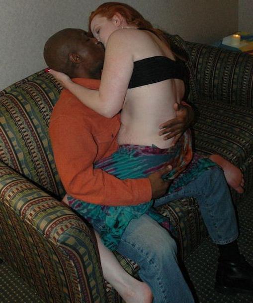 15P Amateur blonde shows her skills with a big black dick