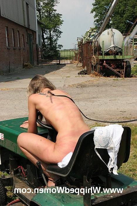 17P Babe gets tortured outdoor