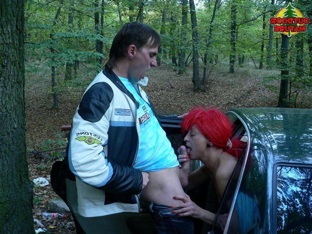16P Great outdoor mature fun with the three of us