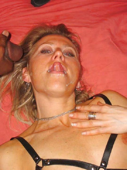 10P Gang bang white wife and bbc amateur  french  
