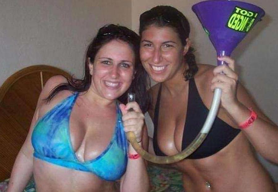 15P Really drunk amateur girlfriend going wild