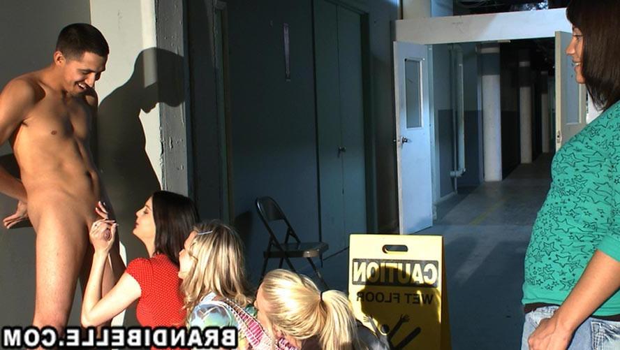 15P Amateur teen sluts hardcore gangbang sex with hard cock guy