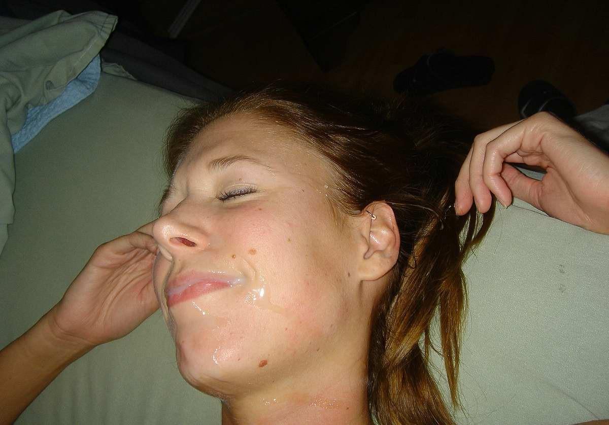 20P Amateur girls sucking cocks and receiving cum in their mouthes