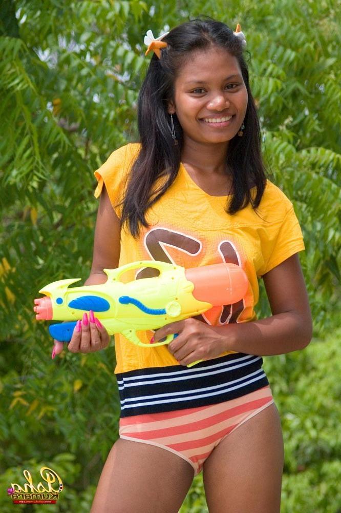 16P Indian teen outdoors