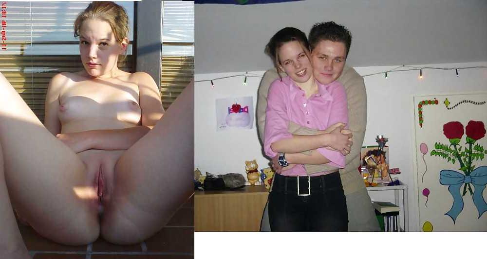 25P Young Amateur Girlfriends - Dressed Undressed 2