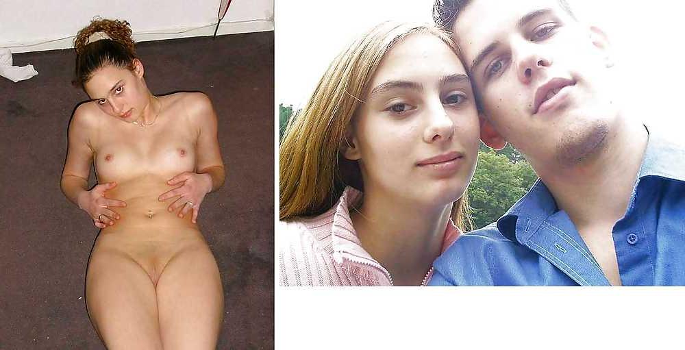 25P Young Amateur Girlfriends - Dressed Undressed 2