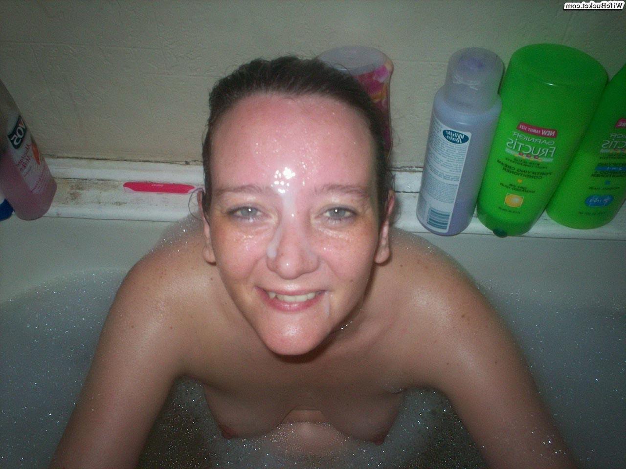 15P Real amateur wives sucking cock for cum