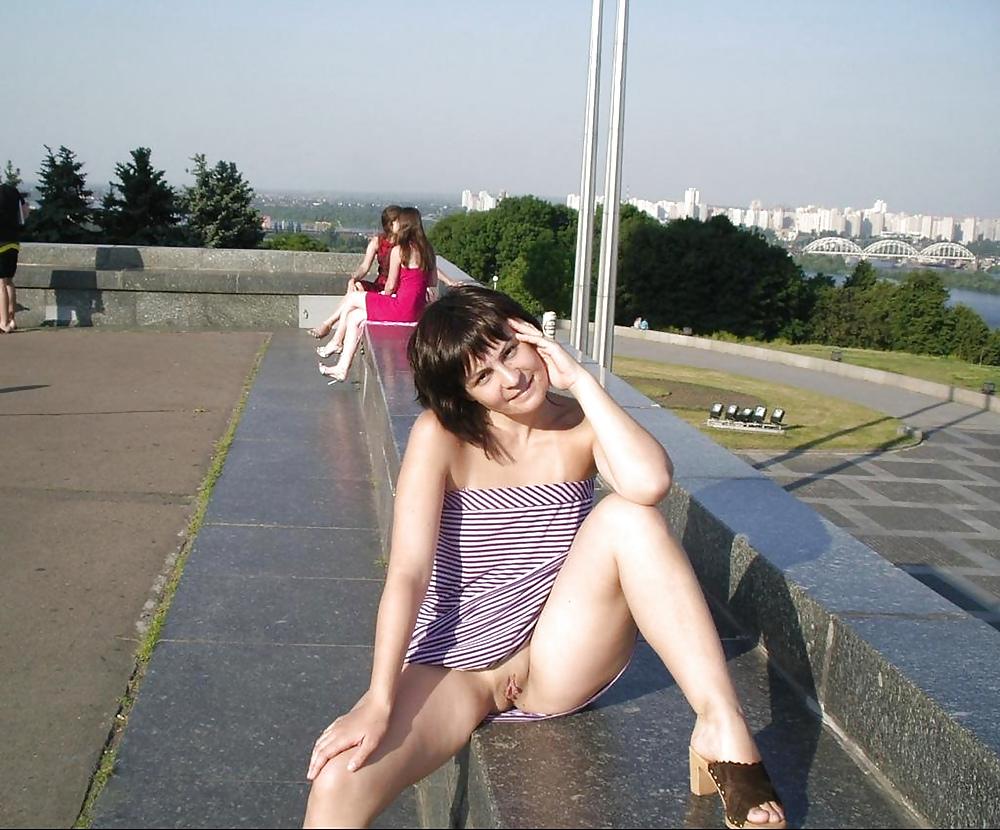 25P Russian sexwife. Public Nudity. Amateur.